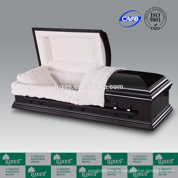 LUXES alta qualidade caixão cremação caixão de madeira